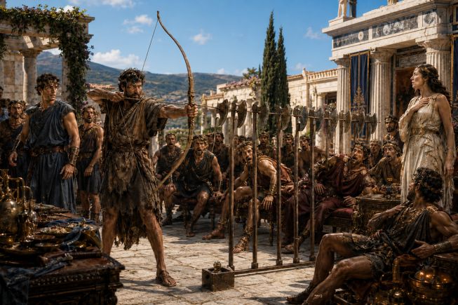 Odysseus en Penelope